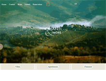 Tablet Screenshot of chianti-and-more.com